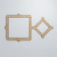 thumbnail image 1 of Ekena Millwork 26 7/8"W x 15 3/8"H x 3/8"T Medium Arcadia Decorative Fretwork Wood Wall Panels, Birch, 1 of 3
