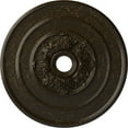 thumbnail image 1 of Ekena Millwork 26"OD x 3 1/8"ID x 1 1/2"P Traditional with Acanthus Leaves Ceiling Medallion (Fits Canopies up to 4 1/4"), Hand-Painted Stone Hearth Crackle, 1 of 5