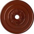 thumbnail image 1 of Ekena Millwork 26"OD x 3 1/8"ID x 1 1/2"P Traditional with Acanthus Leaves Ceiling Medallion (Fits Canopies up to 4 1/4"), Hand-Painted Firebrick, 1 of 5