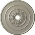 thumbnail image 1 of Ekena Millwork 26"OD x 3 1/8"ID x 1 1/2"P Traditional with Acanthus Leaves Ceiling Medallion (Fits Canopies up to 4 1/4"), Hand-Painted Pearl White, 1 of 5