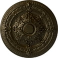 thumbnail image 1 of Ekena Millwork 26"OD x 3"P Vincent Ceiling Medallion (Fits Canopies up to 6"), Hand-Painted Green Gold, 1 of 5