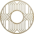 thumbnail image 1 of Ekena Millwork 26"OD x 9 1/2"ID x 3/8"T Empire Wood Fretwork Pierced Ceiling Medallion, Hickory, 1 of 3