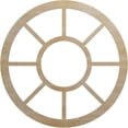 thumbnail image 1 of Ekena Millwork 26"OD x 9 1/2"ID x 3/8"T Grace Wood Fretwork Pierced Ceiling Medallion, Birch, 1 of 3