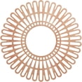 thumbnail image 1 of Ekena Millwork 26"OD x 9 5/8"ID x 3/8"T Cornelius Wood Fretwork Pierced Ceiling Medallion, Cherry, 1 of 3