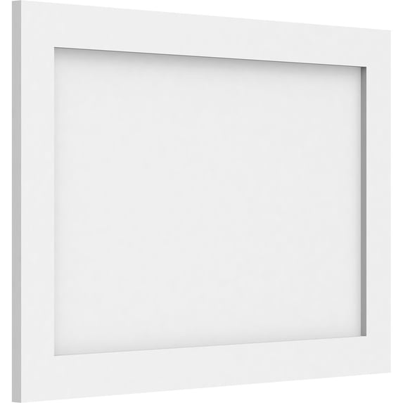 Ekena Millwork 26"W x 18"H x 5/8"P Cornell Flat Panel Decorative Wall Panel