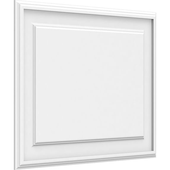 Ekena Millwork 26"W x 20"H x 5/8"P Legacy Raised Panel Decorative Wall Panel