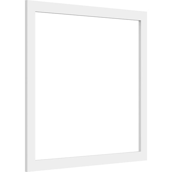Ekena Millwork 26"W x 24"H x 3/8"P Prescott Decorative Wall Panel (Two-Piece)