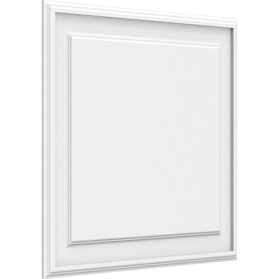 Ekena Millwork 26"W x 24"H x 5/8"P Legacy Raised Panel Decorative Wall Panel