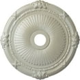 thumbnail image 1 of Ekena Millwork 27 1/2"OD x 3 7/8"ID x 2 1/4"P Heaton Ceiling Medallion (Fits Canopies up to 6 1/2"), Hand-Painted Flash Blue, 1 of 6