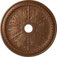 thumbnail image 1 of Ekena Millwork 27 1/2"OD x 4"ID x 1 1/2"P Winsor Ceiling Medallion (Fits Canopies up to 4"), Hand-Painted Polished Copper, 1 of 5