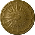 thumbnail image 1 of Ekena Millwork 27 1/8"OD x 2 5/8"P Artis Ceiling Medallion, Hand-Painted Gold, 1 of 5