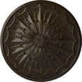 thumbnail image 1 of Ekena Millwork 27 1/8"OD x 2 5/8"P Artis Ceiling Medallion, Hand-Painted Stone Hearth Crackle, 1 of 5