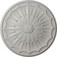 thumbnail image 1 of Ekena Millwork 27 1/8"OD x 2 5/8"P Artis Ceiling Medallion, Hand-Painted Ultra Pure White, 1 of 5