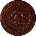 thumbnail image 1 of Ekena Millwork 27 3/4"OD x 2"P Sydney Ceiling Medallion (Fits Canopies up to 5 3/4"), Hand-Painted Antique Copper, 1 of 6