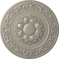 thumbnail image 1 of Ekena Millwork 27 3/4"OD x 2"P Sydney Ceiling Medallion (Fits Canopies up to 5 3/4"), Hand-Painted Pearl White, 1 of 6
