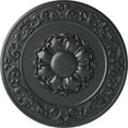 thumbnail image 1 of Ekena Millwork 27 3/4"OD x 2"P Sydney Ceiling Medallion (Fits Canopies up to 5 3/4"), Hand-Painted Pewter, 1 of 6