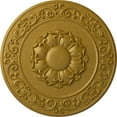 thumbnail image 1 of Ekena Millwork 27 3/4"OD x 2"P Sydney Ceiling Medallion (Fits Canopies up to 5 3/4"), Hand-Painted Pharaohs Gold, 1 of 6