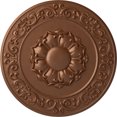 thumbnail image 1 of Ekena Millwork 27 3/4"OD x 2"P Sydney Ceiling Medallion (Fits Canopies up to 5 3/4"), Hand-Painted Polished Copper, 1 of 6