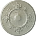 thumbnail image 1 of Ekena Millwork 27"OD x 1 1/8"P Flower Ceiling Medallion (Fits Canopies up to 3 7/8"), Hand-Painted Flash Copper, 1 of 6
