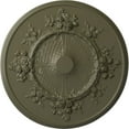 thumbnail image 1 of Ekena Millwork 27"OD x 1 1/8"P Flower Ceiling Medallion (Fits Canopies up to 3 7/8"), Hand-Painted Painted Turtle, 1 of 6