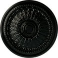 thumbnail image 1 of Ekena Millwork 27"OD x 2 1/2"P Brunswick Ceiling Medallion (Fits Canopies up to 4 1/2"), Hand-Painted Black Pearl, 1 of 5