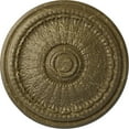 thumbnail image 1 of Ekena Millwork 27"OD x 2 1/2"P Brunswick Ceiling Medallion (Fits Canopies up to 4 1/2"), Hand-Painted Mississippi Mud Crackle, 1 of 5