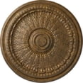 thumbnail image 1 of Ekena Millwork 27"OD x 2 1/2"P Brunswick Ceiling Medallion (Fits Canopies up to 4 1/2"), Hand-Painted Rubbed Bronze, 1 of 5