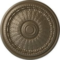 thumbnail image 1 of Ekena Millwork 27"OD x 2 1/2"P Brunswick Ceiling Medallion (Fits Canopies up to 4 1/2"), Hand-Painted Warm Silver, 1 of 5