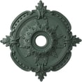 thumbnail image 1 of Ekena Millwork 28 3/8"OD x 3 3/4"ID x 1 5/8"P Benson Classic Ceiling Medallion (Fits Canopies up to 6 1/2"), Hand-Painted Cloud Burst, 1 of 6