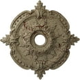 thumbnail image 1 of Ekena Millwork 28 3/8"OD x 3 3/4"ID x 1 5/8"P Benson Classic Ceiling Medallion (Fits Canopies up to 6 1/2"), Hand-Painted Gobi Desert Crackle, 1 of 6