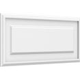 thumbnail image 1 of Ekena Millwork 28"W x 12"H x 5/8"P Legacy Raised Panel Decorative Wall Panel, 1 of 6
