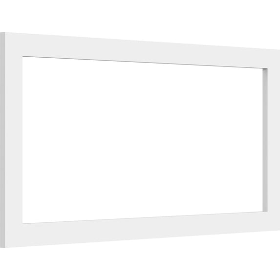 Ekena Millwork 28"W x 14"H x 3/8"P Prescott Decorative Wall Panel (Two-Piece)