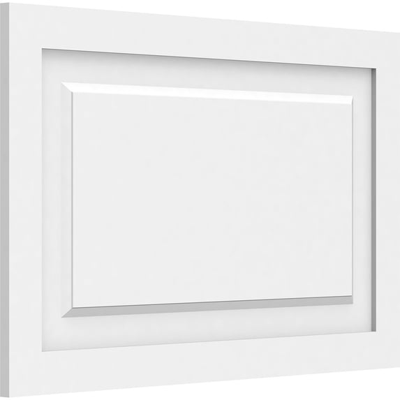 Ekena Millwork 28"W x 18"H x 5/8"P Harrison Raised Panel Decorative Wall Panel