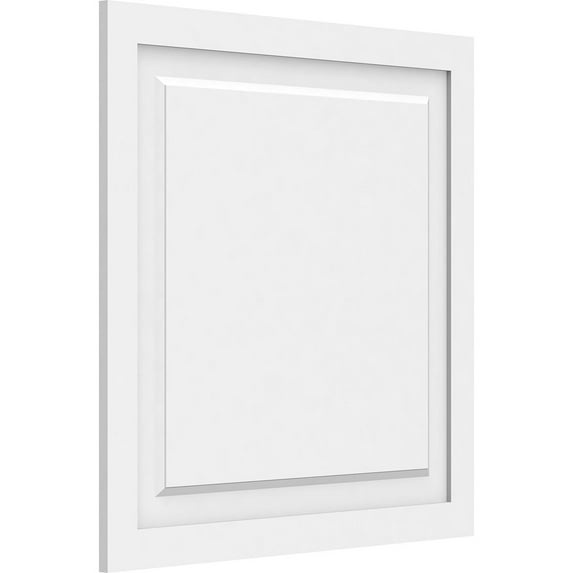 Ekena Millwork 28"W x 28"H x 5/8"P Harrison Raised Panel Decorative Wall Panel