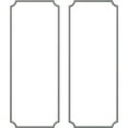 thumbnail image 1 of Ekena Millwork 28"W x 72"H Bulwark Rope Panel Moulding Kit (Double Panel), 1 of 10