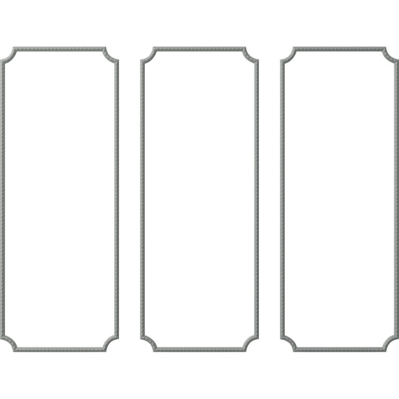 Ekena Millwork 28"W x 72"H Bulwark Rope Panel Moulding Kit (Triple Panel)