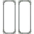 thumbnail image 1 of Ekena Millwork 28"W x 72"H Devon Rope Panel Moulding Kit (Double Panel), 1 of 10