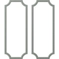 thumbnail image 1 of Ekena Millwork 28"W x 72"H Foster Running Coin Panel Moulding Kit (Double Panel), 1 of 10