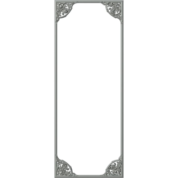 Ekena Millwork 28"W x 72"H Kepler Panel Moulding Kit (Single Panel)