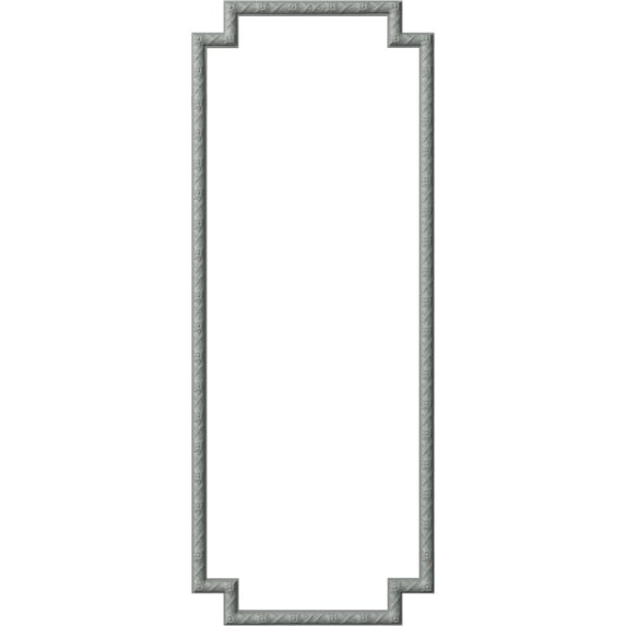 Ekena Millwork 28"W x 72"H Sellek Panel Moulding Kit (Single Panel)