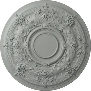 Ekena Millwork  29.25 in. OD Architectural Darnay Ceiling Medallion Fits Canopies up to 7.25 in.