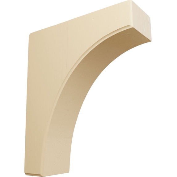 Ekena Millwork 3 1/2"W x 10"D x 12"H Clarksville Bracket, Maple (2-Pack)