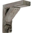 thumbnail image 1 of Ekena Millwork 3 1/2"W x 10"D x 12"H Vintage Farmhouse Bracket, Barnwood Decor Collection, Reclaimed Grey, 1 of 19