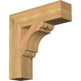 thumbnail image 1 of Ekena Millwork 3 1/2"W x 14"D x 14"H Olympic Block Smooth Bracket, Western Red Cedar, 1 of 4