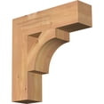 thumbnail image 1 of Ekena Millwork 3 1/2"W x 14"D x 14"H Westlake Block Smooth Bracket, Western Red Cedar, 1 of 4