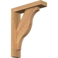 thumbnail image 1 of Ekena Millwork 3 1/2"W x 14"D x 18"H Funston Block Smooth Bracket w/ Offset Brace, Western Red Cedar, 1 of 25