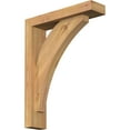 thumbnail image 1 of Ekena Millwork 3 1/2"W x 14"D x 18"H Thorton Block Smooth Bracket w/ Offset Brace, Western Red Cedar, 1 of 25