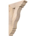 thumbnail image 1 of Ekena Millwork 3 1/2"W x 14"D x 22"H Funston Traditional Smooth Bracket, Douglas Fir, 1 of 4