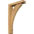 thumbnail image 1 of Ekena Millwork 3 1/2"W x 14"D x 22"H Thorton Block Smooth Bracket w/ Offset Brace, Western Red Cedar, 1 of 25