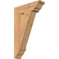 thumbnail image 1 of Ekena Millwork 3 1/2"W x 14"D x 22"H Traditional Traditional Smooth Bracket, Western Red Cedar, 1 of 4
